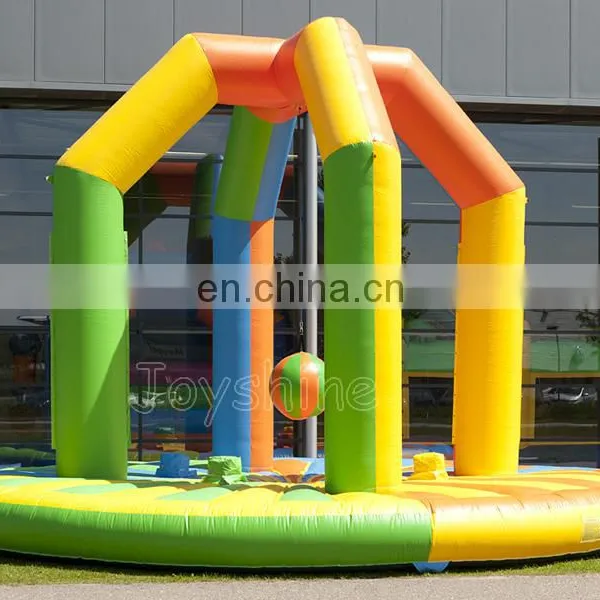 Interactive Inflatable Wrecking Ball Wipeout Swing Him Off Game For Team Building photo-3