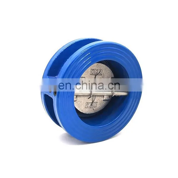 DN50 Small Ductile Cast Iron Wafer Type Single Disc Check Valve photo-3