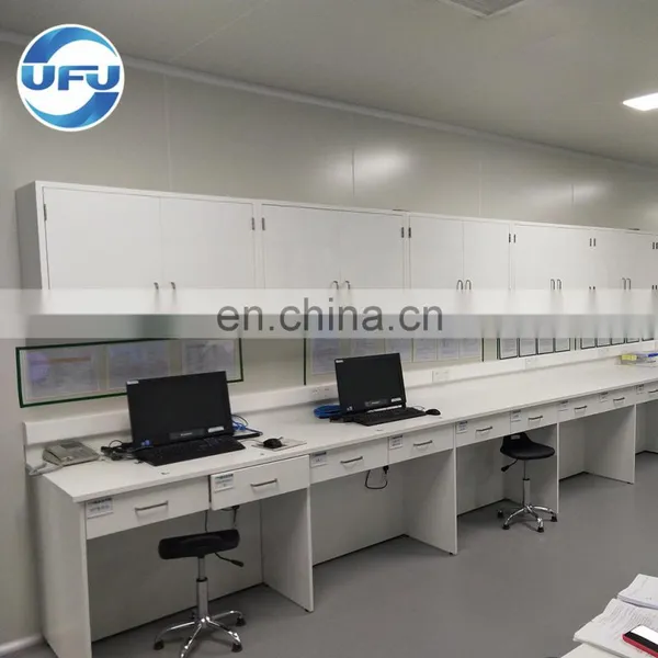 SEFA Approved Chemical Full Steel Wall Workbench With Hanging Cabinet photo-2