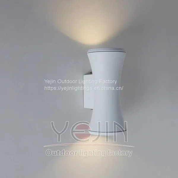 Double GU10 Home Lighting Outter Fixture Coutryard Decoration Zhongshan YJ-007 Gu10 Lamp Fixtures Supplier photo-3