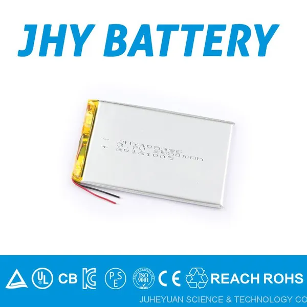 High Quality 3.7v 2650mAh 405996 Li-po Battery