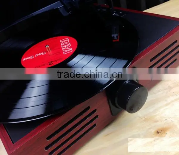 Classical Vinyl Turntable Record Player photo-3