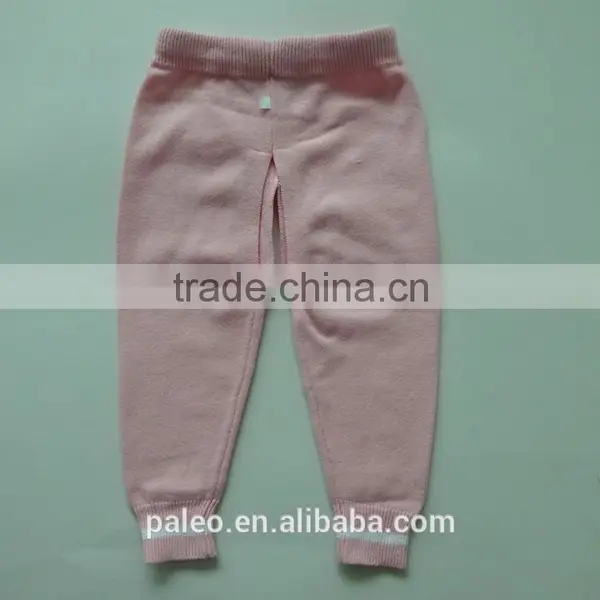 Hot Sale 100% Cotton Knitting Infant Sweater Long Trousers for Spring