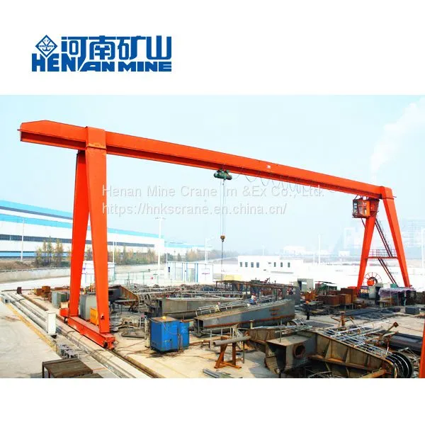 MH Type Outdoors 5ton 10ton Single Girder Electric Hoist Gantry Crane photo-4