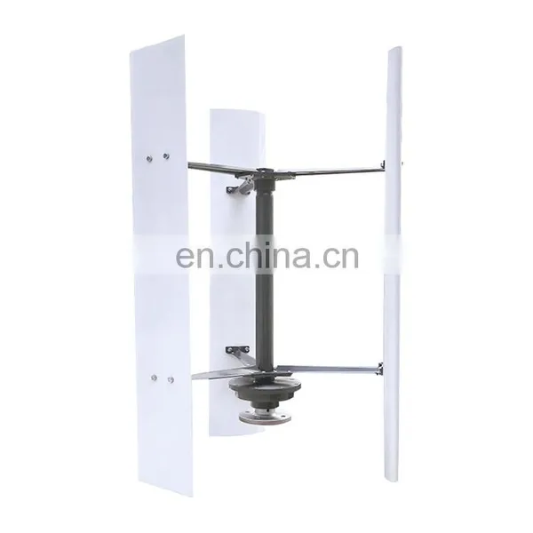 100W 200W 400W 500W 600W 12V 24V Vertical Axis Wind Power Generator Small Wind Turbine Alternative Energy System photo-2