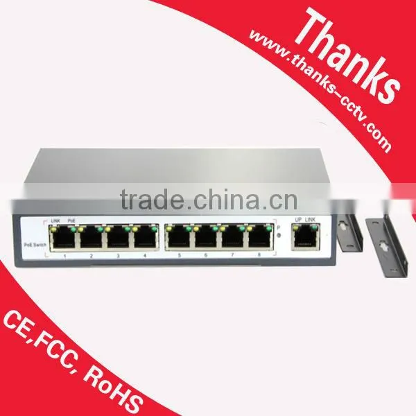 4+1 Port PoE Switch 10/100Mbps Ethernet Supply Security CCTV IP Camera CCTV System Best Selling photo-2