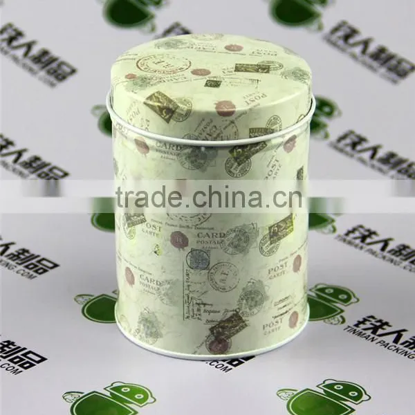 Round Knobbed Blooming Tea Metal Packaging photo-3