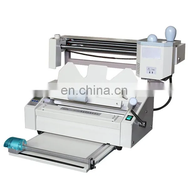 Hot Melt Manual Perfect Binder Book of Glue Binding Machine for Office Use photo-3