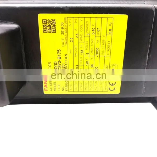 Hot Sale Japan New Fanuc ac Servo Motor A06B-0372-B175 photo-3
