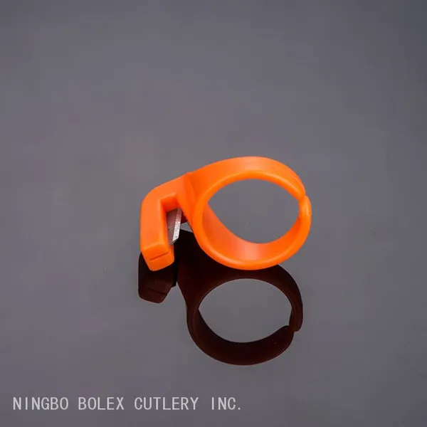 China Factory of Handy Twine Ring Knife,finger Knife,ring Knife,stainless Steel or Plastic Rings photo-2