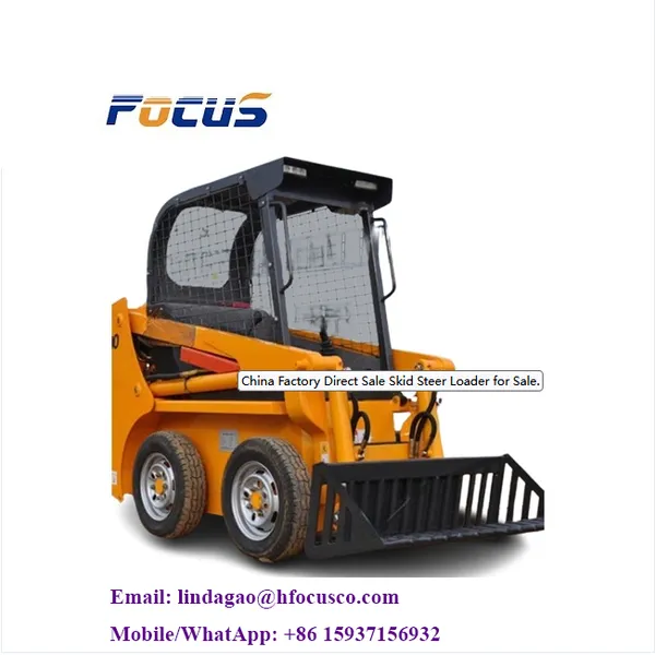 2024 Latest Model LiuGong 3.8Ton Wheel Skid Steer Loader CLG385B With High Flow Hydraulic System photo-2
