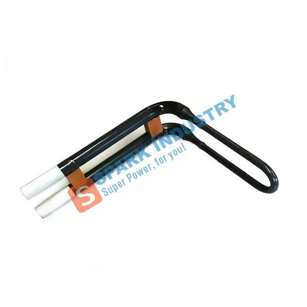 High Temperature Sintering U Cold End Turning Shape MoSi2 Heating Elements photo-2