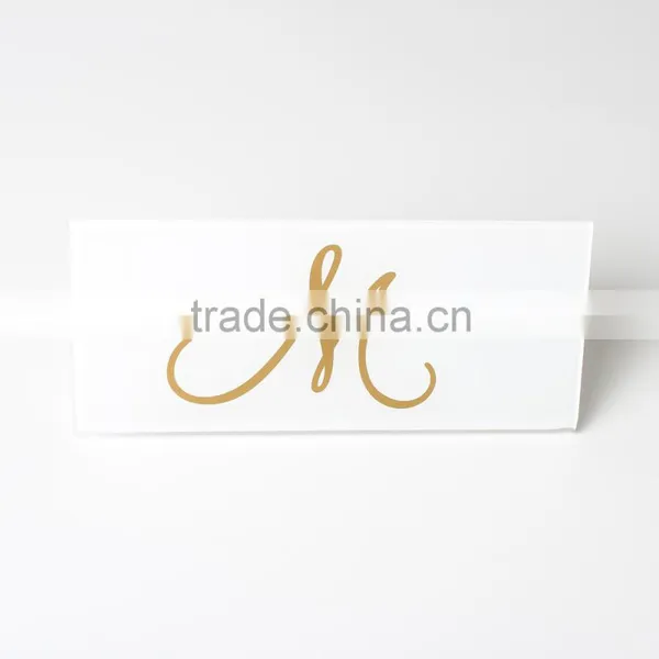 Wholesale Acrylic Nanmeplate, Acrylic Plaques, Acrylic Logo Plate photo-6