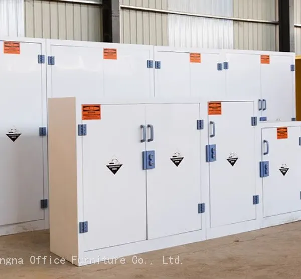 Hengna PP Corrosive Substance Storage Cabinet - Double Lock Security for Laboratory Chemicals photo-1