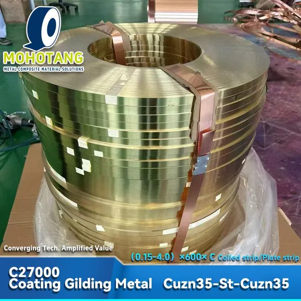 C27000 Brass Steel Brass Copper-Steel Clad Plate 0.15mm C2700/If/ C2700 H65 Alloy photo-4