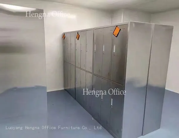 304 Stainless Steel Lockers With Ventilated Doors&Easy-to-Sanitize Surface, 1800x900mm for Food Processing Factory & Cold Storage Facilities-SS5489 photo-5