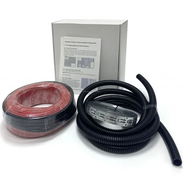 Indoor Underfloor Heating Cable 12 Volt Floor Heating Tracing Cables Industry Use Pipe Floor Heating Cable photo-4
