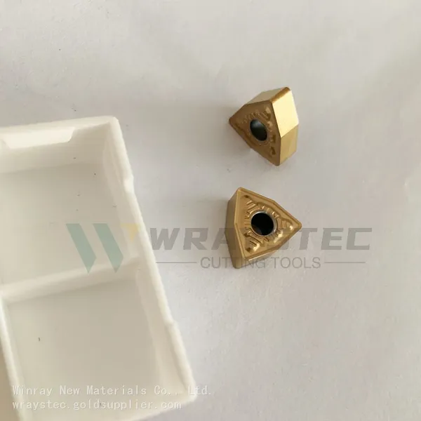 CNC Carbide Insert With Golden Coating for Steel-WNMG080412/04/08 photo-4