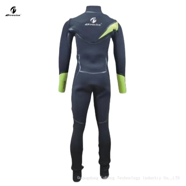 Comfortable Diving Wet Suit Scuba Full Suit Junior SBR Neoprene Flat Lock Wetsuit Reinforcement Knee Pad photo-2