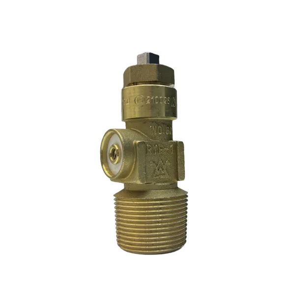 Reliable Brass Dissolved Acetylene Cylinder Valve for Aviation Industry Stable Pressure Maintenance Under Special Gas Conditions photo-3