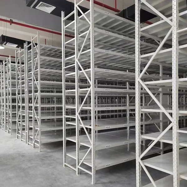 Heavy-Duty Warehouse Storage Racks for Robot Systems - Metal Construction photo-3