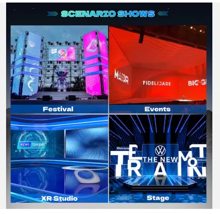 Outdoor Rental Mobile LED Full Video Panel Display Screen Backlit Building Display Screen Concert AC Power Supply photo-3