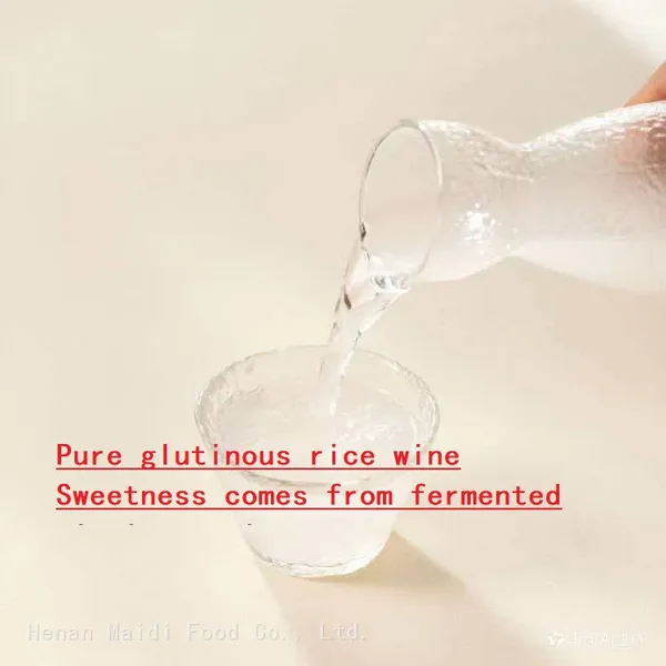 Factory Direct Premium Traditional Fermented Sweet Rice Wine 3% ABV Zero Additive photo-2