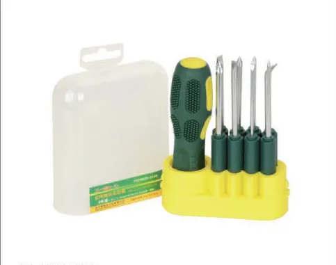 9 Piece Heavy Duty Universal Interchangeable Screwdriver Hand Tool Set