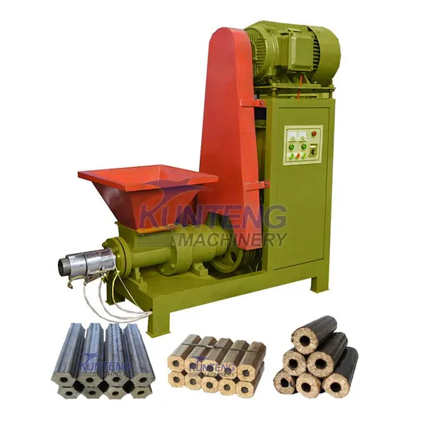 Automatic Sawdust Charcoal Briquette Equipment Biomass Briquette Machines EPC