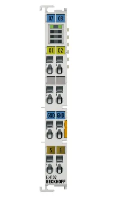 Beckhoff EL4102 EtherCAT Аналоговый выходной терминал 2-канальный выходной модуль напряжения ±10В 16-разрядный промышленный автоматизированный ввод/вывод