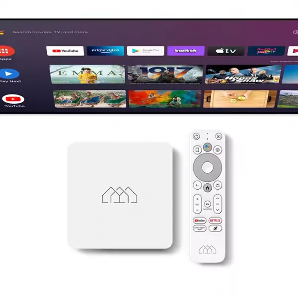 2026 Ruogood Google Certified TV Box Homatic 4K HDR 2GB 32GB Amlogic S905Y4 Google tv Android 11 Support 2.4G/5.0G WiFi BT 5.1 for Smart Home photo-2