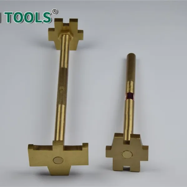 300mm Non-Sparking Single Head Drum Wrench in Aluminum Bronze, Corrosion Resistant for Harsh Conditions photo-5