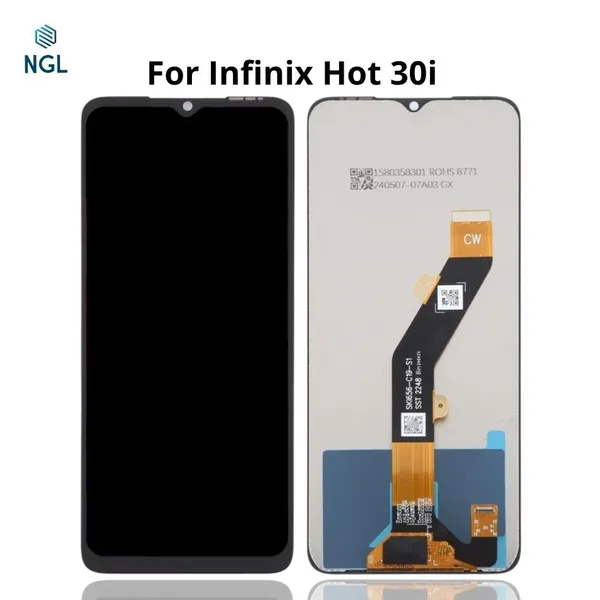 For Infinix Hot 30i Display LCD Touch Screen Digitizer Replacement Assembly
