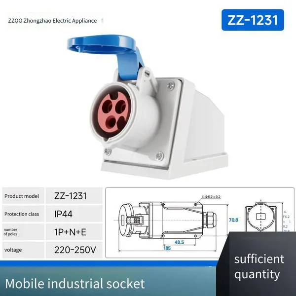 Domestic Industrial Waterproof Connectors, Cable Waterproof Joints, Underwater Plugs and Sockets With 3, 4, or 5 Cores photo-5