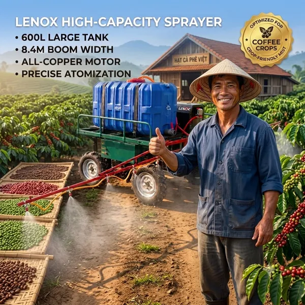 Precision Agriculture Remote Control Sprayer Vehicle With High Flow Pump and Adjustable Track