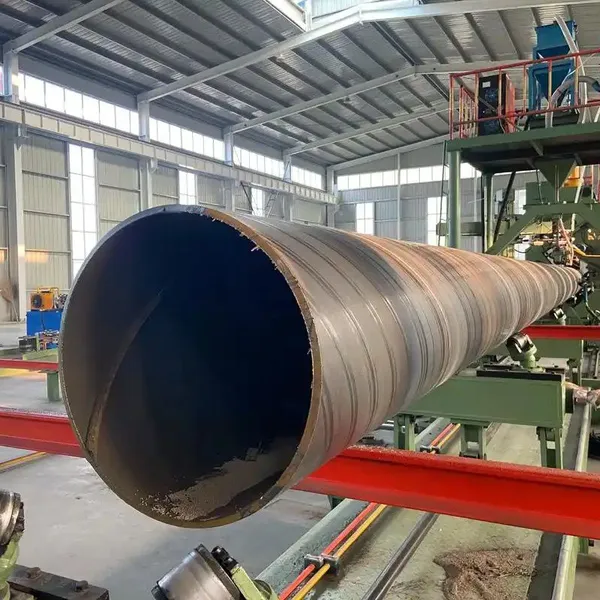 High-Quality API 5L Spiral Welded Steel Pipe X42 Sawl Pipe Sabic Aramco Approved Factory Piling Pipe and Water Pipe photo-4