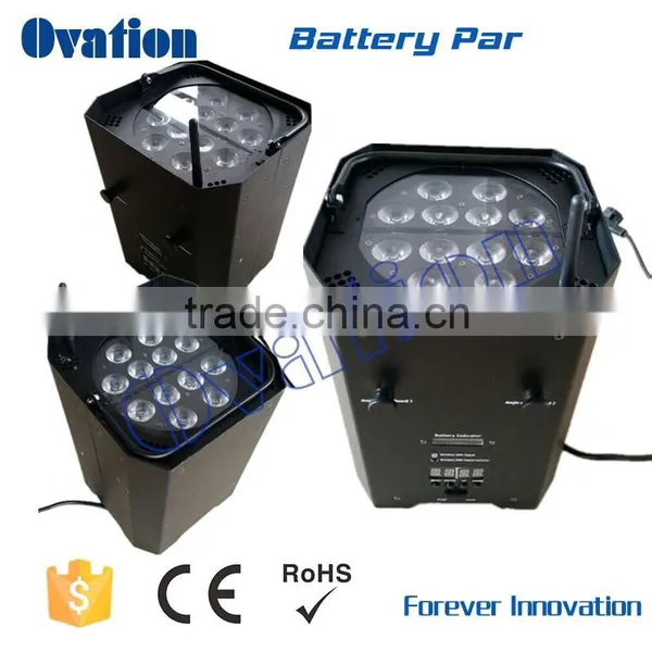 Wireless Remote Control Mini Led Par Can/battery Powerd Party Led Colorful Lighting photo-5
