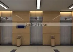 2 level passenger elevator cabin