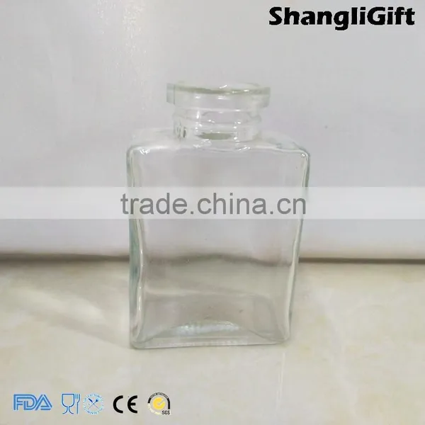 100ml Glass Liquor Bottle Flat Aroma Bottle Empty For Sale photo-3