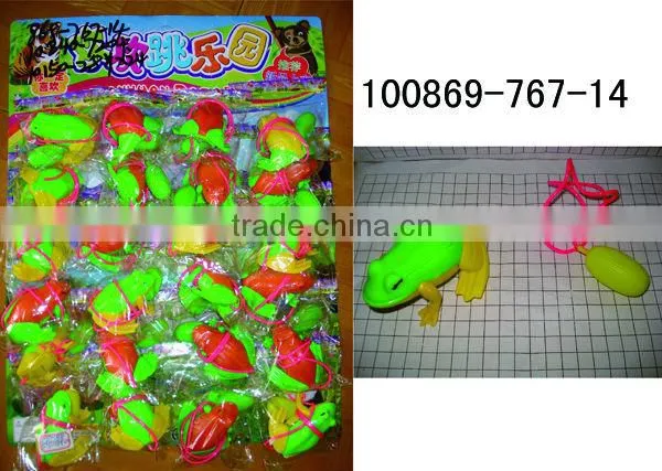 Small Plastic Toy Jumping Frog,cheap Toys
