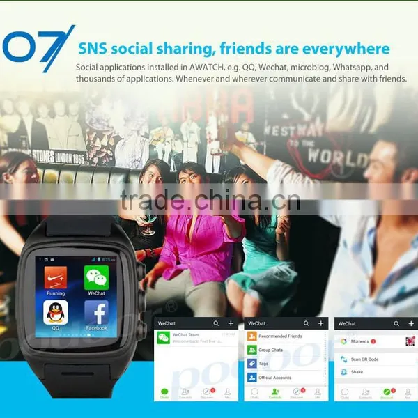 2016 Newest Android Smart Watch GPS Tracker for Iphone and Android Phone photo-3