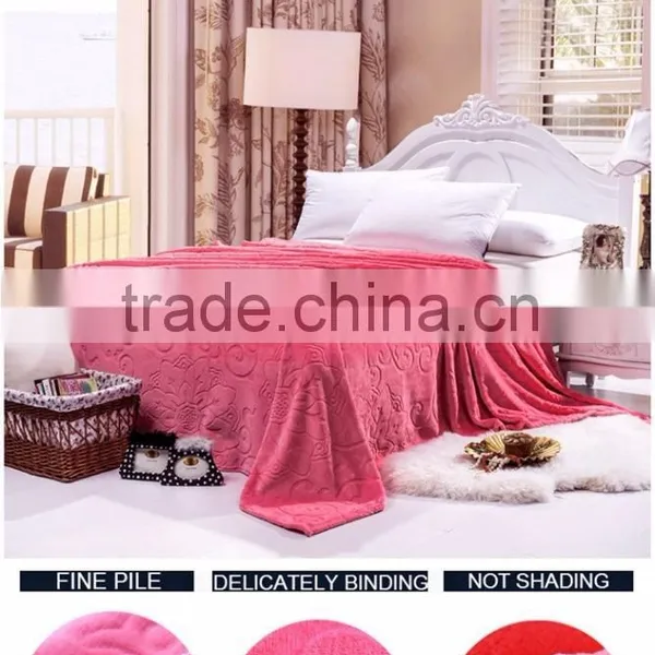 Promotion Gift Bulk Wholesale Fleece Blanket photo-3