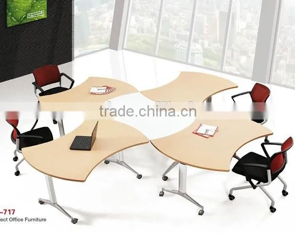 Guangdong Manufacturer Folding Conference Room Table photo-3