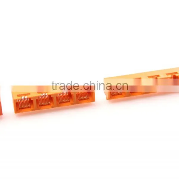 Side Entry Female RJ45 8P8C PCB Connector and Modular Jack photo-2