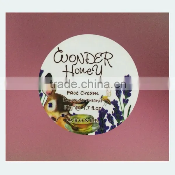 Round Adhesive Sticker Label Used in Face Cream Bottle photo-5