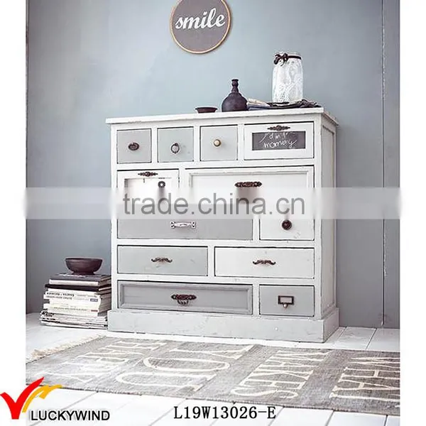 Fuzhou Furniture Factory Distressed Stained Wood Cabinet photo-4