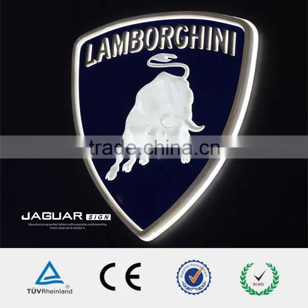 Manufacturer Acrylic LED Backlit Auto Logo Led Car Logo for Custom photo-4