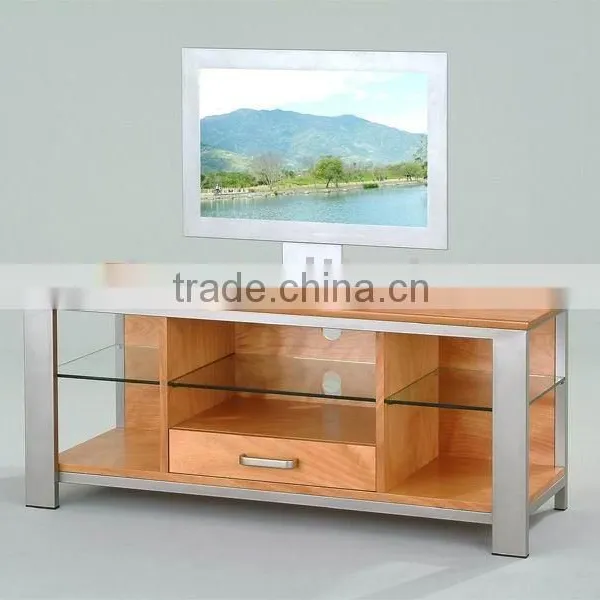 Modern TV Stand/ Wooden Glass TV Stand