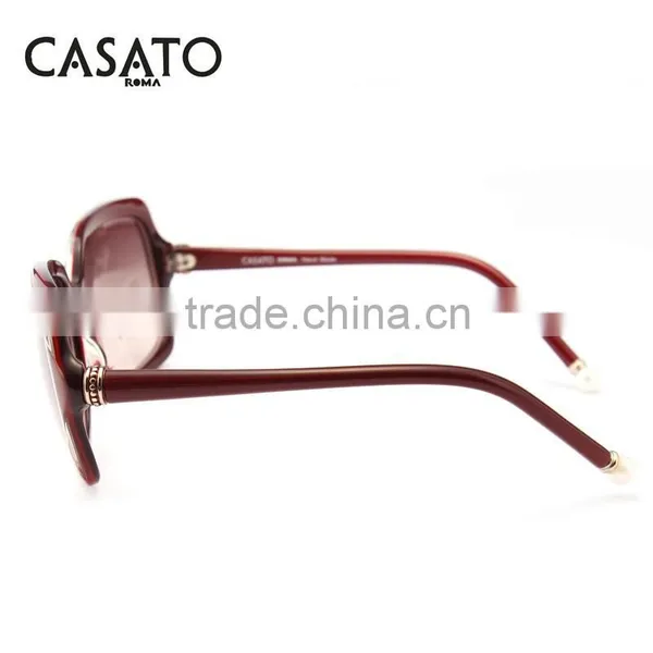 CASATO Oversized UV Polarized Acetate Sunglasses For Women photo-4