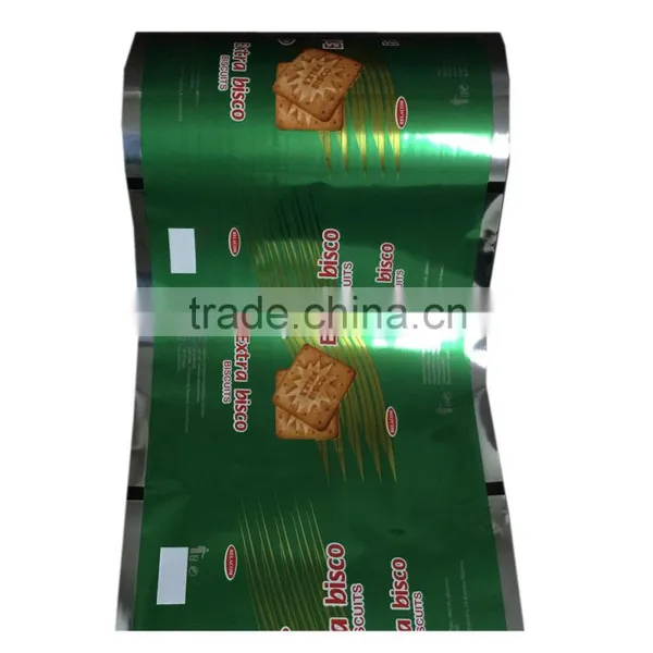 Cookie Packaging Printing Film Roll/biscuit Plastic Wrapping Film/ice Cream Plastic Packaging Quality Choice photo-4
